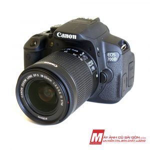 Máy ảnh Canon 700D ngoại hình đẹp giá rẻ