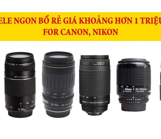 Lens tele giá rẻ